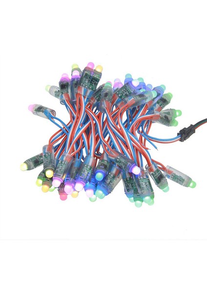 Ξ Ny Ue Zhang 200 Adet WS2811 Rgb LED Piksel Işık Bireysel Adreslenebilir 12MM Dağınık Dijital Tam Renkli LED Piksel Modül Işık DC12V (Yurt Dışından)
