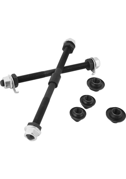 Ξ Ny Ue Zhang 2 Çift Bisiklet Tekerleği Göbeği Aks Ön Arka Çelik Katı Mil Mili Vintage Bmx Yol Şiş 150MM 180MM (Yurt Dışından) indirimleri