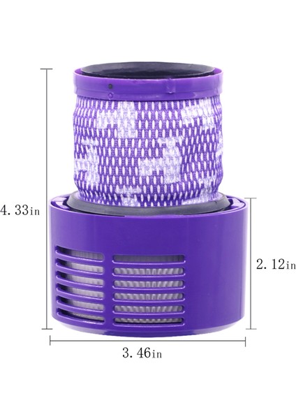 V10 Aksesuarları Için Filtreler SV12 Siklon Akülü Elektrikli Süpürge Yıkanabilir Yedek Sonrası Filtre Yedek Parçaları (Yurt Dışından) fiyatları