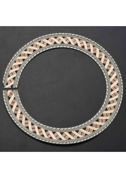 Ξ Ny Ue Zhang Klasik Gitar Ahşap Kakma Soundhole Rozet Iç Çapı 93MM (Yurt Dışından)