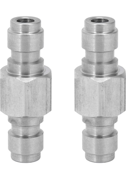 Ξ Ny Ue Zhang 2x Hava Pcp Her Iki Uçlu Erkek Hızlı Bağlantı Adaptörü Paslanmaz Çelik Çift Erkek Doldurma Nipeli (Yurt Dışından)