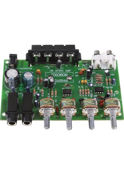 Ξ Ny Ue Zhang 2x DX0809 Iki Kanallı Güç Amplifikatörü Kartı 60W Hi-Fi Stereo Ses Güç Amplifikatörü Ses Tonu Kontrol Kartı Kiti (Yurt Dışından)