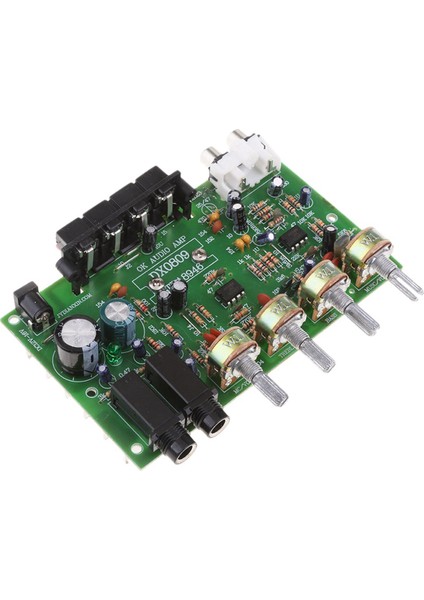 Ξ Ny Ue Zhang 2x DX0809 Iki Kanallı Güç Amplifikatörü Kartı 60W Hi-Fi Stereo Ses Güç Amplifikatörü Ses Tonu Kontrol Kartı Kiti (Yurt Dışından)