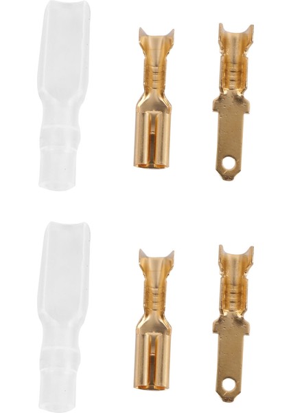 Ξ Ny Ue Zhang 400 ADET/100 Çift Kadın Erkek Maça Sıkma Terminalleri Kol Tel Sarma Konnektörü 22-16 Awg 2.8mm (Yurt Dışından)