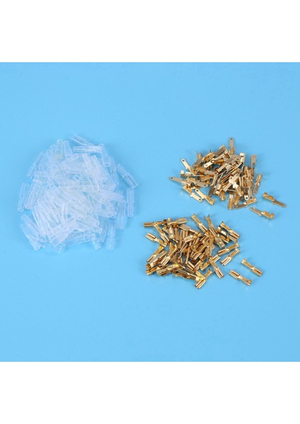 Ξ Ny Ue Zhang 400 ADET/100 Çift Kadın Erkek Maça Sıkma Terminalleri Kol Tel Sarma Konnektörü 22-16 Awg 2.8mm (Yurt Dışından)
