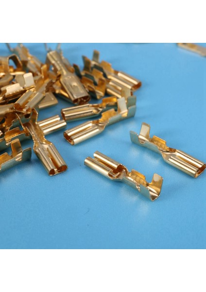 Ξ Ny Ue Zhang 400 ADET/100 Çift Kadın Erkek Maça Sıkma Terminalleri Kol Tel Sarma Konnektörü 22-16 Awg 2.8mm (Yurt Dışından)