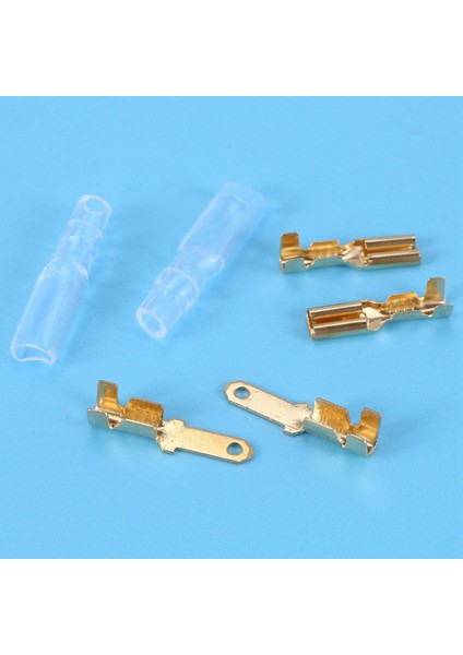 Ξ Ny Ue Zhang 400 ADET/100 Çift Kadın Erkek Maça Sıkma Terminalleri Kol Tel Sarma Konnektörü 22-16 Awg 2.8mm (Yurt Dışından)