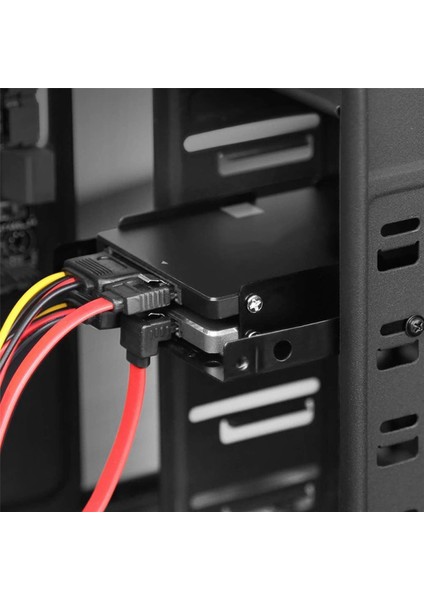 Ξ Ny Ue Zhang 2x Çift SSD HDD Montaj Braketi 3,5 Ila 2,5 Dahili Sabit Disk Sürücü Kiti Kabloları 2,5 Sabit Disk Sürücüsünden 3,5 Yuva Tepsisine (Yurt Dışından)
