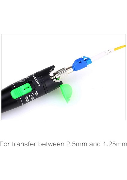 Ξ Ny Ue Zhang 20 Adet Görsel Arıza Bulucu Adaptörü, Hibrit Fiber Optik Konnektör Adaptörü, Tek Modlu 9/125UM Erkek Lc Dişi Adaptör (Yurt Dışından)