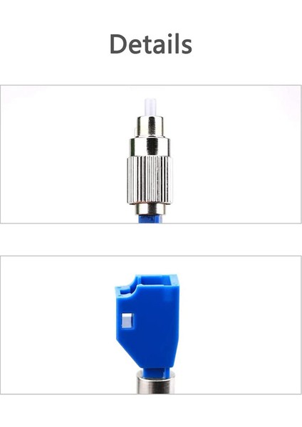 Ξ Ny Ue Zhang 20 Adet Görsel Arıza Bulucu Adaptörü, Hibrit Fiber Optik Konnektör Adaptörü, Tek Modlu 9/125UM Erkek Lc Dişi Adaptör (Yurt Dışından)