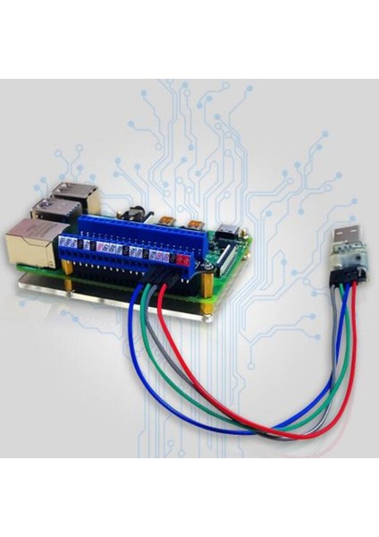 Ξ Ny Ue Zhang 2x Mini Terminal Kesme Kartı Gpıo Genişletme Kartı Kesme Kartı Için 4b/3b+/3b/2b/1b+/sıfır/sıfır W (Yurt Dışından)