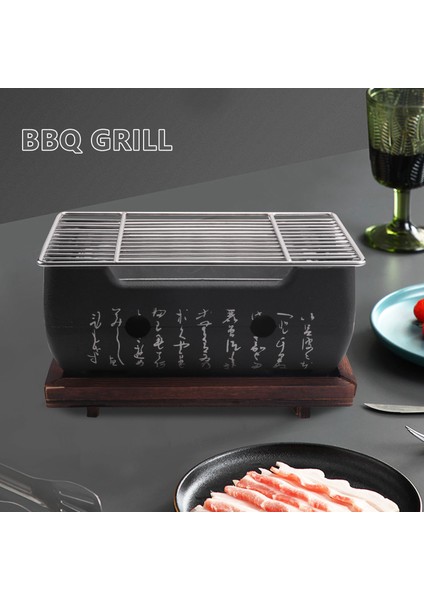 Ξ Ny Ue Zhang Japon Kore Barbekü Izgara Fırın Alüminyum Alaşımlı Kömür Izgara Taşınabilir Parti Aksesuarları Ev Barbekü Araçları (Yurt Dışından)