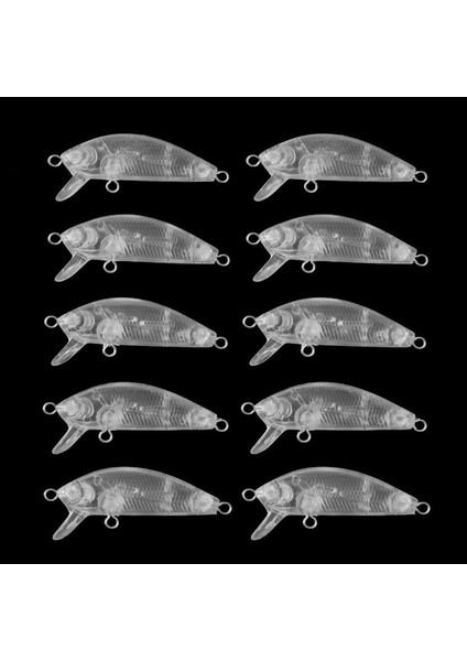 Ξ Ny Ue Zhang 20 Adet Balıkçılık Cazibesi Vücut 5 cm 2.7g Boyasız Crankbait Vib Wobblers Sert Yem Boş Lures (Yurt Dışından) indirimleri