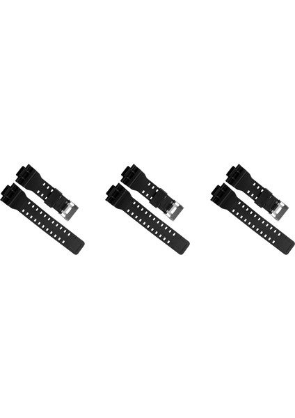 Ξ Ny Ue Zhang 3x Doğal Reçine Yedek Saat Bandı Kayışı, GD120/GA-100/GA-110/GA-100C(SIYAH) Için (Yurt Dışından)