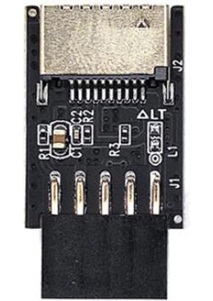 Ξ Ny Ue Zhang 2x Anakart Usb2.0 9pin To Type-C A-Key Ön Konnektör Dönüştürücü Usb3.2 Type-E Arayüzü Başlık Genişletici Kart (Yurt Dışından)