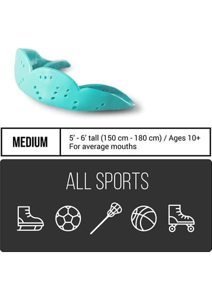 Ξ Ny Ue Zhang Spor Ağız Koruyucusu Eva Diş Koruyucu Yetişkin Dişlik Diş Brace Koruma Basketbol Rugby Boks Karate, Siyah (Yurt Dışından) fiyatları