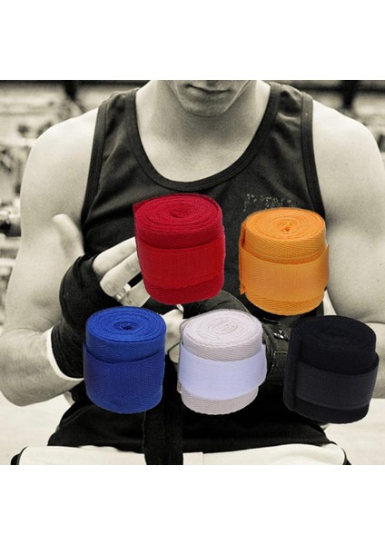 Ξ Ny Ue Zhang Adet 2.5 M Eslatic Pamuk Spor Kayış Boks Bandajı Muay Thai Taekwondo El Eldivenleri Sarar (Yurt Dışından) indirimleri