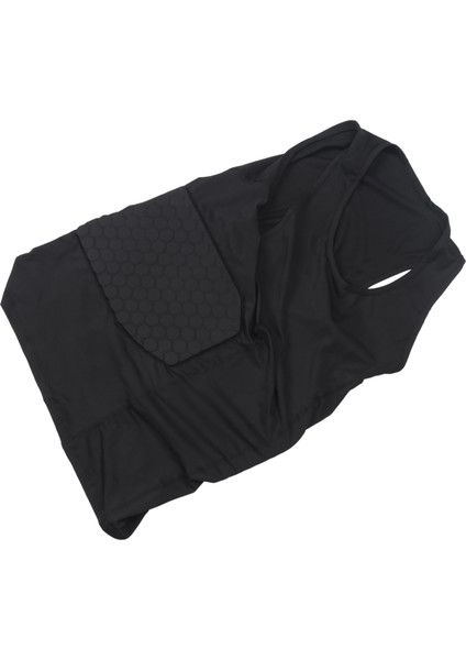 Ξ Ny Ue Zhang Erkek Kaburga Koruyucu Yastıklı Yelek Sıkıştırma Gömlek Eğitim Yeleği Futbol Futbol Basketbol Hokey Koruyucu Dişli Xl Için 3-Pad ile (Yurt Dışından) indirimleri