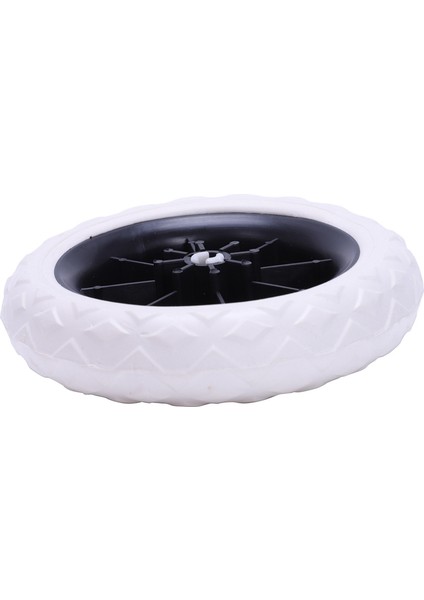 Ξ Ny Ue Zhang 4 Adet Hot Wheel Tasarımlı Araba Bagajı Gezgin Çarkları 15,8 x 3,4 cm - Siyah Beyaz (Yurt Dışından)