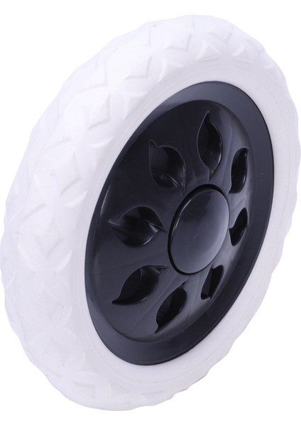 Ξ Ny Ue Zhang 4 Adet Hot Wheel Tasarımlı Araba Bagajı Gezgin Çarkları 15,8 x 3,4 cm - Siyah Beyaz (Yurt Dışından)