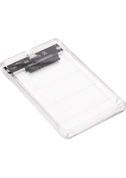 Ξ Ny Ue Zhang 3x Usb3.0/tip-C HDD Muhafazası 2,5 Inç Sabit Disk Kutusu SSD Sata3 - USB 3.0 Şeffaf HDD Kutusu USB C HDD Kutusu 5 Gbps (Yurt Dışından)