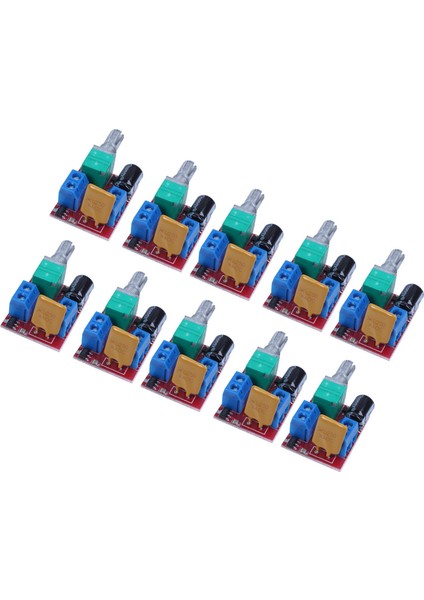 Ξ Ny Ue Zhang 10X Mini Dc Motor Pwm Hız Kontrol Cihazı 3V 6V 12V 24V 35VDC 90W 5A Dc Motor Hız Kontrol Anahtarı LED Dimmer (Yurt Dışından)