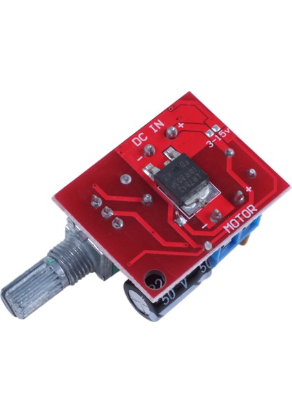 Ξ Ny Ue Zhang 10X Mini Dc Motor Pwm Hız Kontrol Cihazı 3V 6V 12V 24V 35VDC 90W 5A Dc Motor Hız Kontrol Anahtarı LED Dimmer (Yurt Dışından)