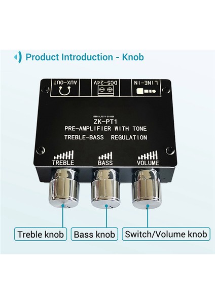 Ξ Ny Ue Zhang 6x Bluetooth 5.0 Dekoder Kartı Çift Kanallı Stereo Düşük Gürültü Yüksek ve Düşük Tonlu Ön Modül Amplifikatör Kartı -Pt1 (Yurt Dışından)