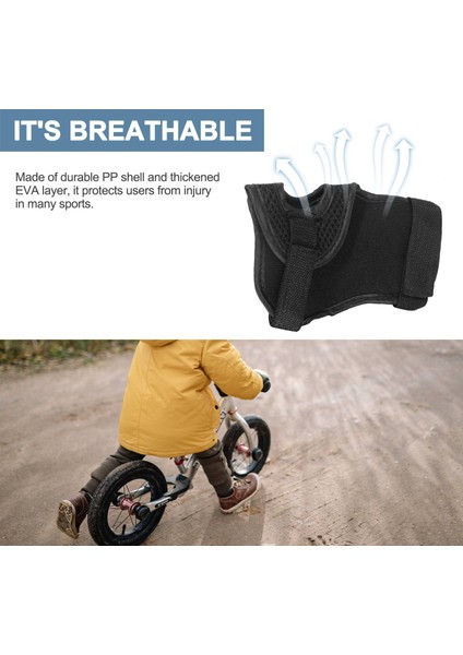 Ξ Ny Ue Zhang Adet Koruyucu Dişliler Seti Çocuklar 3-7, Diz Dirsek Pedleri Bilek Muhafızları Çocuk Güvenliği Koruyucu Kiti Bisiklet Bisiklet Paten B (Yurt Dışından) modelleri