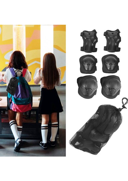 Ξ Ny Ue Zhang Adet Koruyucu Dişliler Seti Çocuklar 3-7, Diz Dirsek Pedleri Bilek Muhafızları Çocuk Güvenliği Koruyucu Kiti Bisiklet Bisiklet Paten B (Yurt Dışından) fırsatları