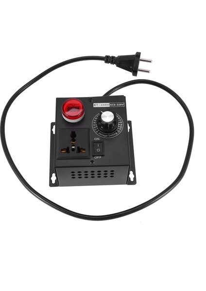 Ξ Ny Ue Zhang 2x AC220V 4000W Scr Elektronik Voltaj Regülatörü Sıcaklık Motor Fan Hız Kontrol Dimmer Elektrikli Alet, Ab Tak (Yurt Dışından)