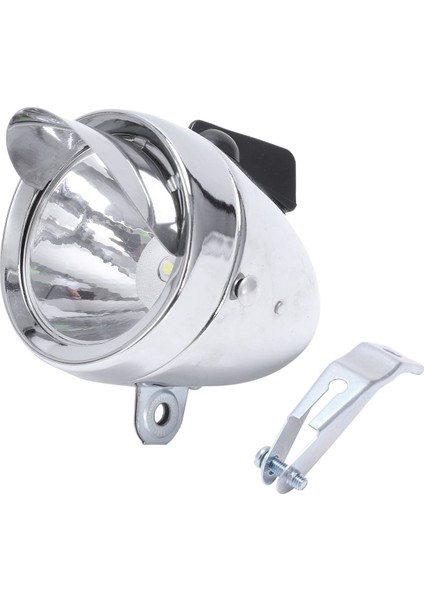 Ξ Ny Ue Zhang Bisiklet Şapka Lambası Bisiklet Ön Işık Retro Farlar Metal Gümüş 6led Su Geçirmez Farlar Sürüş Ekipmanları Bisiklet Aksesuarları (Yurt Dışından)