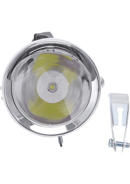 Ξ Ny Ue Zhang Bisiklet Şapka Lambası Bisiklet Ön Işık Retro Farlar Metal Gümüş 6led Su Geçirmez Farlar Sürüş Ekipmanları Bisiklet Aksesuarları (Yurt Dışından)