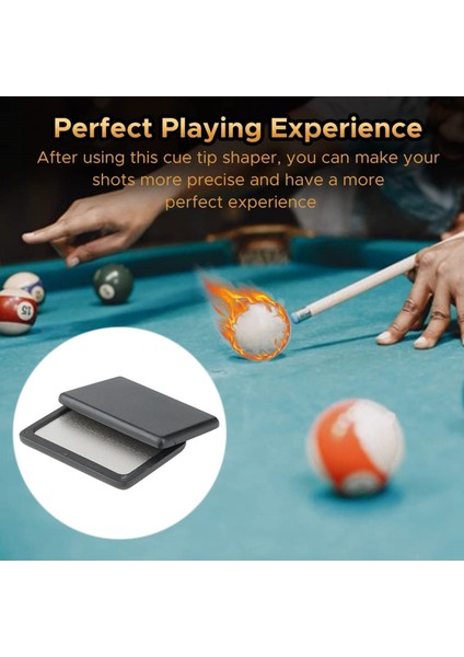 Ξ Ny Ue Zhang Yeni Yükseltme Bilardo Bilardo Isteka Ucu Sander Snooker Sopa Parlatıcı Şekillendirici Dosya Cilalı Onarım Bilardo Aksesuarları, Siyah (Yurt Dışından) indirimleri