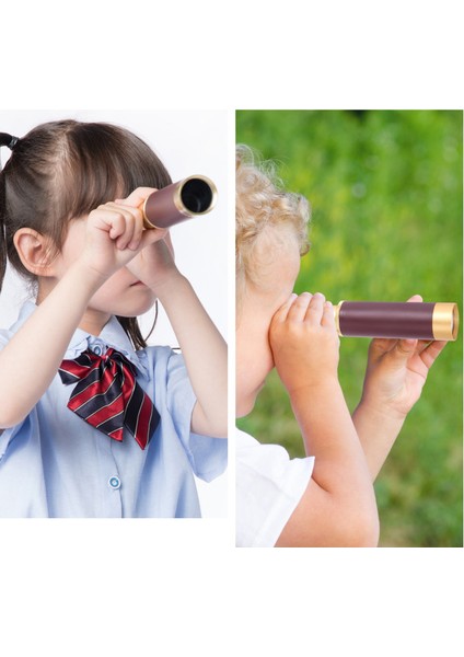 Ξ Ny Ue Zhang Cep Teleskopu Pirinç 25X30 Dürbün Monoküler Teleskop Altın Rengi El Teleskopu (Yurt Dışından) indirimleri
