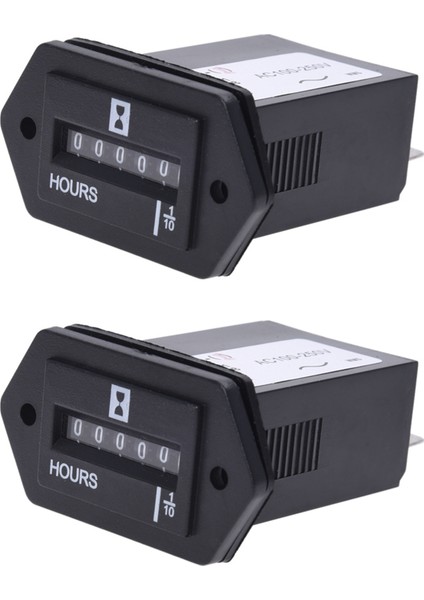 Ξ Ny Ue Zhang 2x AC100-250V Elektromekanik Saat Sayacı Sayacı (Yurt Dışından)