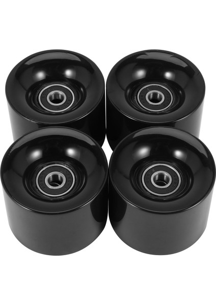 Ξ Ny Ue Zhang 4'lü 60MM Kaykay Tekerleği Paketi + Abec-9 Rulman Çeliği ve Ara Parçalar Kruvazör Tekerlekleri (Yurt Dışından)