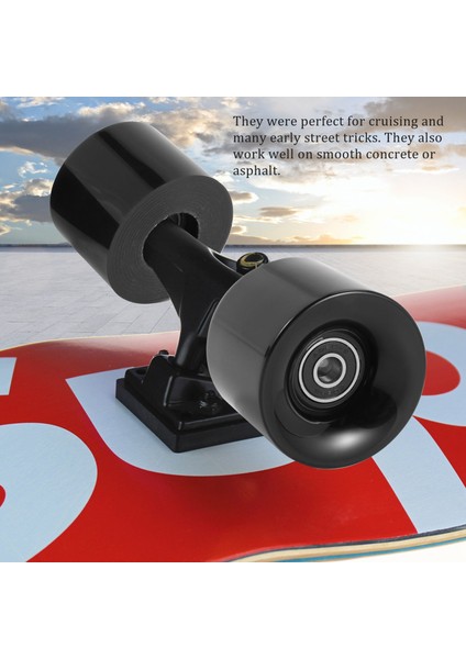 Ξ Ny Ue Zhang 4'lü 60MM Kaykay Tekerleği Paketi + Abec-9 Rulman Çeliği ve Ara Parçalar Kruvazör Tekerlekleri (Yurt Dışından) modelleri