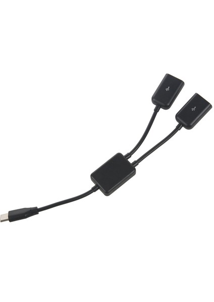 Ξ Ny Ue Zhang 3x Tip C Otg USB 3.1 Erkek - Çift 2.0 Dişi Otg Şarj 2 Bağlantı Noktalı Hub Kablo Y Bölücü (Yurt Dışından)