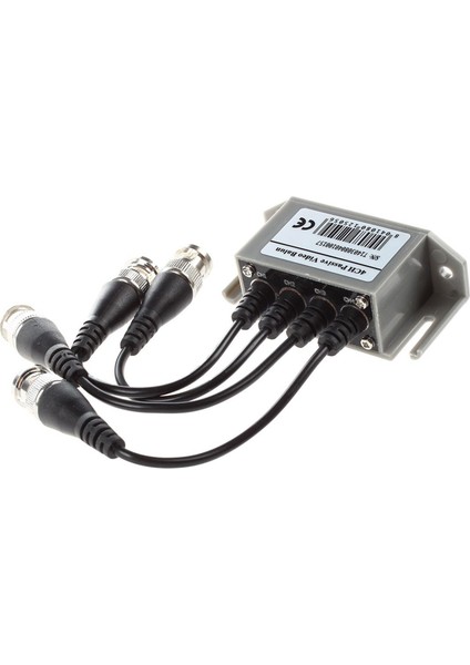 Ξ Ny Ue Zhang Cctv/gözetim Kamerası Için 2x 4 Kanallı Video Balun Bnc Utp Cat5 Verici (Yurt Dışından)