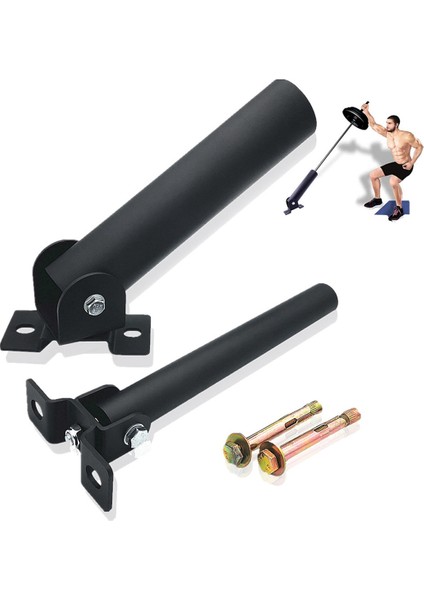 Ξ Ny Ue Zhang Halter Barları Egzersizleri Spor Salonu Ekipmanları Için Zemin Veya Duvar Tutucuya T Bar Sıralı Platform Ataşmanı Kurulumu, 25MM (Yurt Dışından)