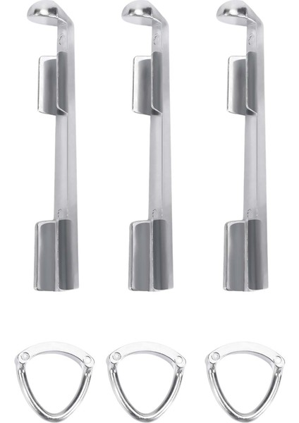 Ξ Ny Ue Zhang Bilardo Isteka Kelepçesi 3 Adet Havuz Isteka Ucu Kelepçe Alaşım Bilardo Istakası Ucu Tamir Kiti Bilardo Masası Isteka Ipuçları Aksesuarları (Yurt Dışından)