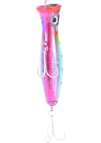 Ξ Ny Ue Zhang Adet Popper Balıkçılık 3D Tiz Kanca ile 12 cm 42G Topwater Sert Cazibesi Yumuşak Isca Yapay Balıkçılık Sahte Yemli Olta Takımları (Yurt Dışından)