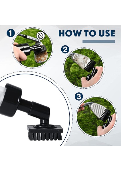 Ξ Ny Ue Zhang Profesyonel Golf Fırçası Su Tutabilir Temiz Golf Topu Kulübü Atıcı Aksesuarları Anahtarlık ile Taşıması Kolay Siyah (Yurt Dışından) fiyatları