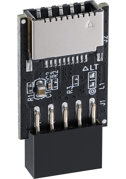 Ξ Ny Ue Zhang 2x USB 2.0 Ön Panel Başlığı USB 9pin - USB 2.0 Tip-E Dahili Adaptör Anakart Fiş Adaptörü (Yurt Dışından)