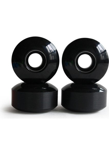 Ξ Ny Ue Zhang Takım Kaykay Tekerlekleri Rulmanlar ile 52X30MM Sokak Pu Tekerlekler Kaykay Parçaları Cruiser Longboard Tekerlekler, Siyah & Beyaz (Yurt Dışından) modelleri