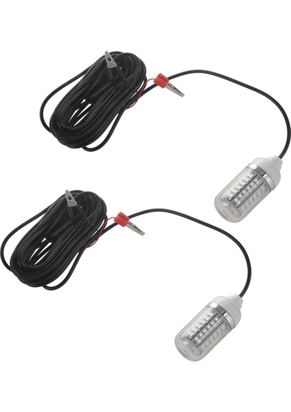 Ξ Ny Ue Zhang 2x 12V Balıkçı Işığı Yeşil 108 Adet LED Sualtı Balıkçı Işığı Lures Balık Bulucu Lamba Karides Kalamar Krill Çeker (Yurt Dışından)