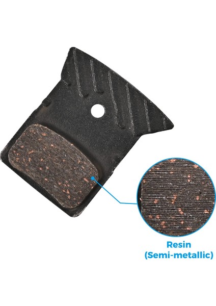 Ξ Ny Ue Zhang 2 Çift Bisiklet Reçine Fren Balatası Yol Bisikleti Soğutma Fin Buz L03A Ultegra R9170 R8070 R7070 RS805 RS505 Xtr M9100 (Yurt Dışından) modelleri