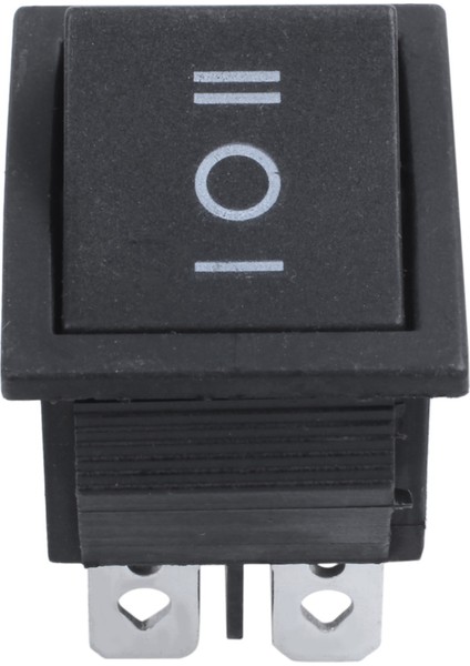 Ξ Ny Ue Zhang 10 Adet 6 Pin Dpdt Siyah Düğme Açma/kapama/açık Rocker Anahtarı Ac 250V/15A 125V/20A (Yurt Dışından)