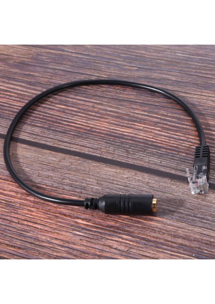 Ξ Ny Ue Zhang Ofis Telefonu Adaptör Kablosu Için Kulaklık Için Rj9'a 3x 3,5 mm Fiş Jakı (Yurt Dışından)